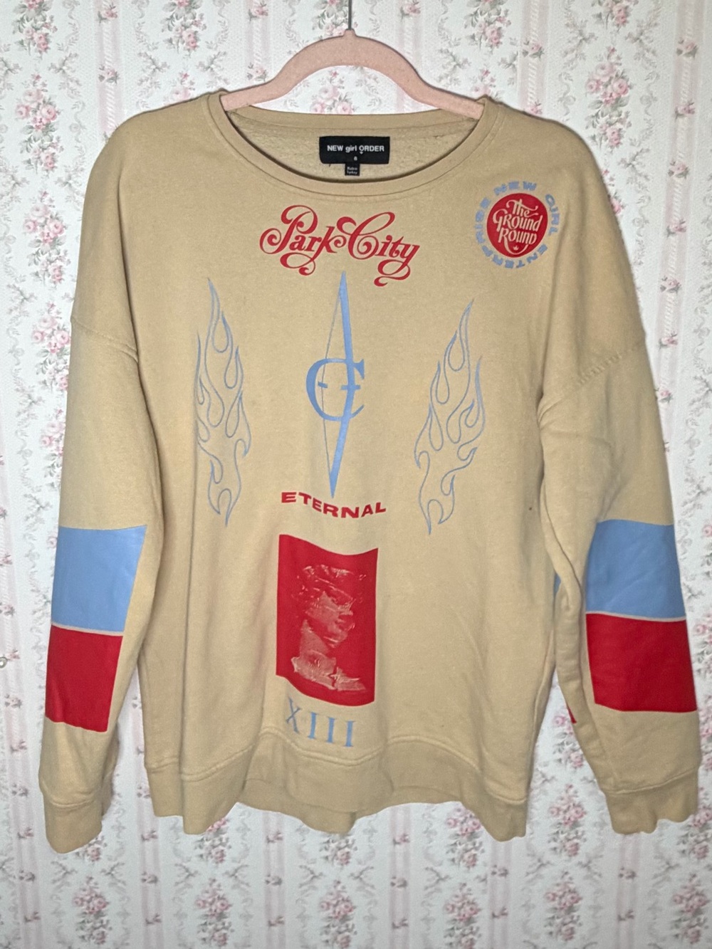 New Girl Order Park City Eternal Graphic Sweatshirt ASOS Exclusive Crewneck S